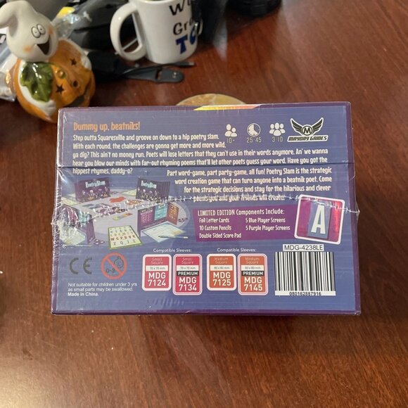Mayday Games Poetry Slam Kickstarter Limited Edition - SEALED - Picture 3 of 3